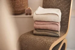 Jollein Bedtextiel * Ledikantdeken Grain Knit Velvet Oatmeal Beige