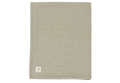 Jollein Bedtextiel * Ledikantdeken Soft Waves Olive Green / Velvet Groen