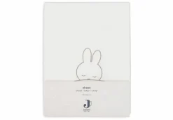 Jollein Bedtextiel * Ledikantlaken Nijntje Sleepy Miffy Funghi Beige
