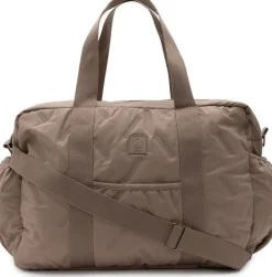 Jollein Verzorgingstassen|Verzorgingstassen * Luiertas Embossed Lily Milky Coffee Bruin
