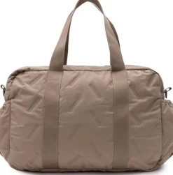 Jollein Verzorgingstassen|Verzorgingstassen * Luiertas Embossed Lily Milky Coffee Bruin