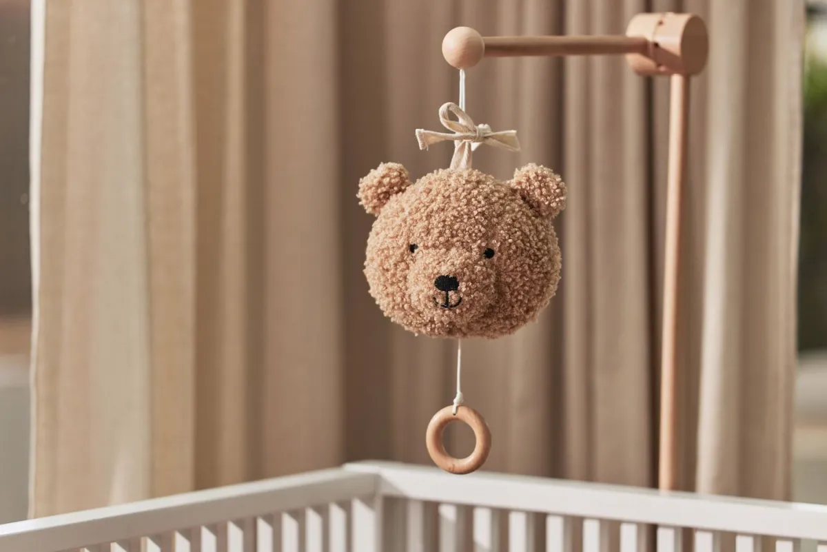 Jollein Overig|Bedtextiel * Muziekhanger Teddy Bear Biscuit Bruin