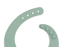 Jollein Slabben|Bedtextiel * Siliconen Baby Slab Ash Green Groen