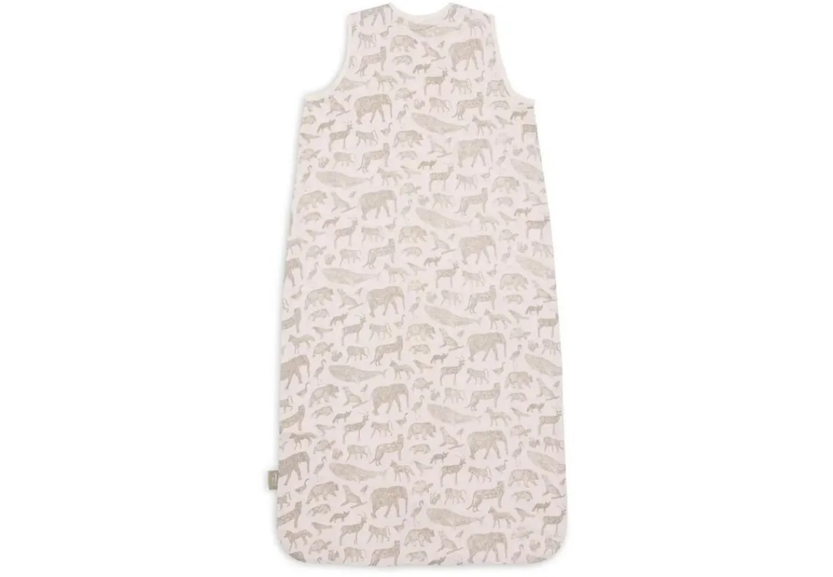 Jollein Bedtextiel|Slaapzakken * Slaapzak Hydrofiel Animals Olive 90 cm Groen