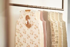 Jollein Bedtextiel|Slaapzakken * Slaapzak Hydrofiel Funky Biscuit 90 cm Beige