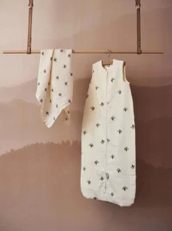 Jollein Bedtextiel|Slaapzakken * Slaapzak Hydrofiel Rosehip 90 cm Beige