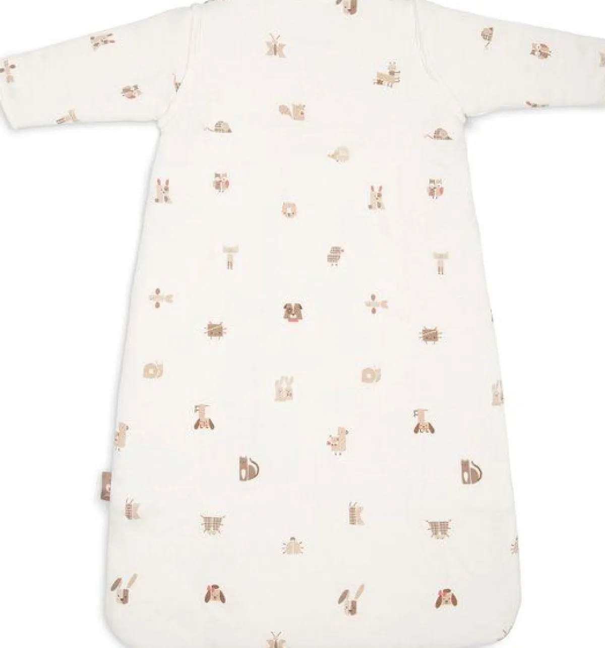 Jollein Slaapzakken|Bedtextiel * Slaapzak met Afritsbare Mouw Animal Friends