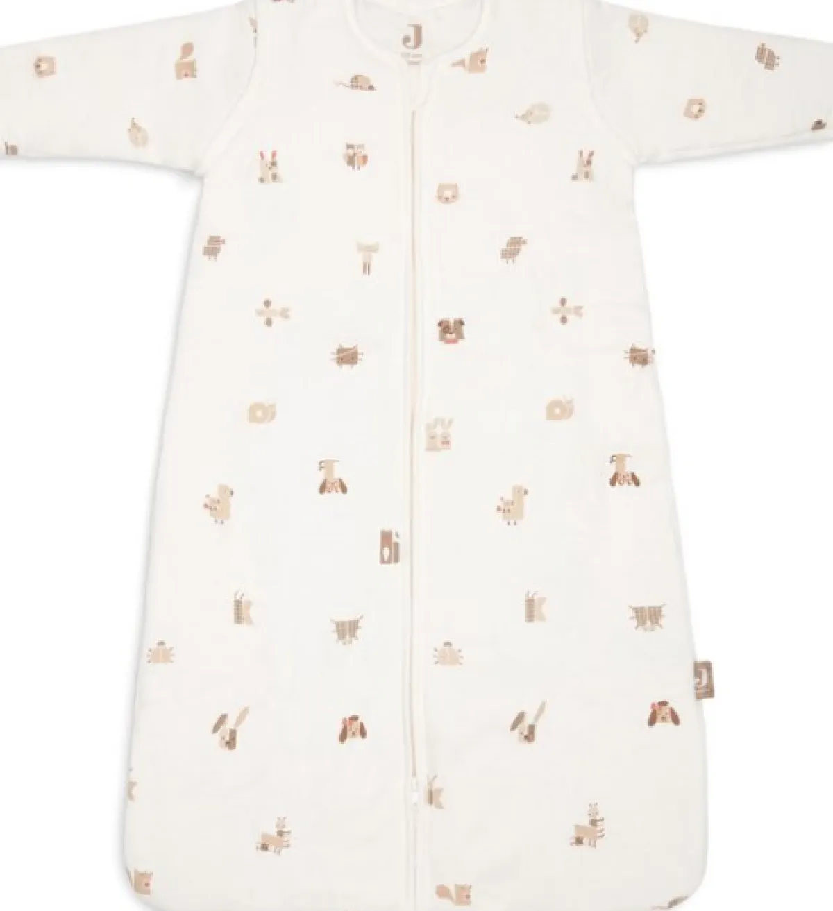 Jollein Slaapzakken|Bedtextiel * Slaapzak met Afritsbare Mouw Animal Friends