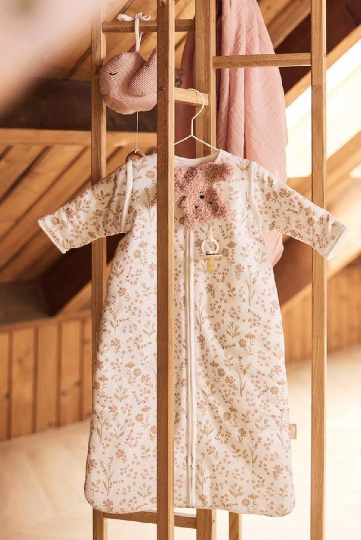 Jollein Slaapzakken|Bedtextiel * Slaapzak met Afritsbare Mouw Bloomy