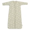 Jollein Slaapzakken|Bedtextiel * Slaapzak met Afritsbare Mouwen Twig Olive Green 90 cm