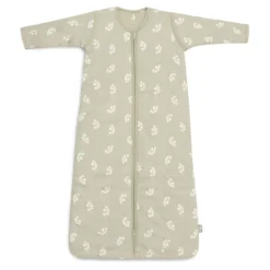 Jollein Slaapzakken|Bedtextiel * Slaapzak met Afritsbare Mouwen Twig Olive Green 90 cm