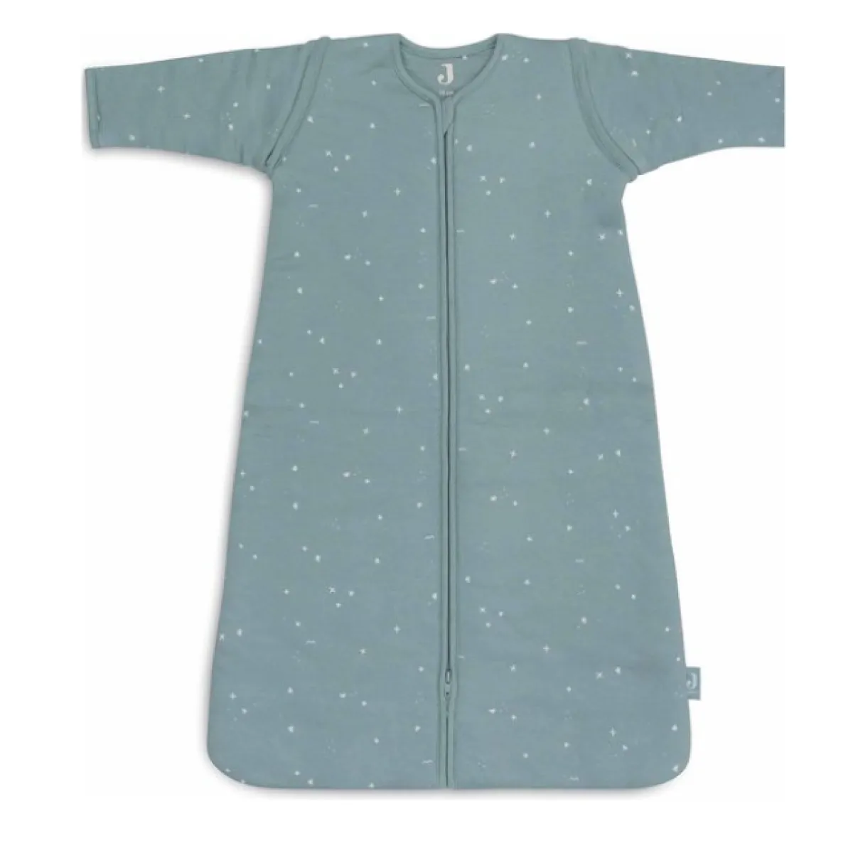 Jollein Bedtextiel|Slaapzakken * Slaapzak met Afritsbare Mouwen Twinkling Sea Green 70 cm