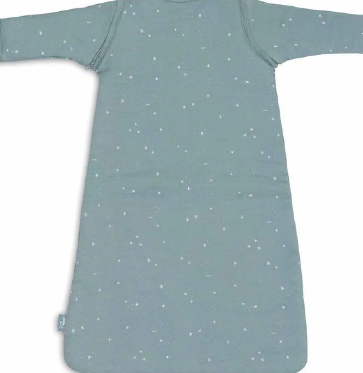 Jollein Bedtextiel|Slaapzakken * Slaapzak met Afritsbare Mouwen Twinkling Sea Green 70 cm