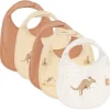 Jollein Bedtextiel * Slab Waterproof Kangaroots 5 stuks Multicolor