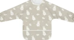 Jollein Slabben|Bedtextiel * Slab Waterproof met Mouw Nijntje Miffy & Snuffy Olive Green Groen