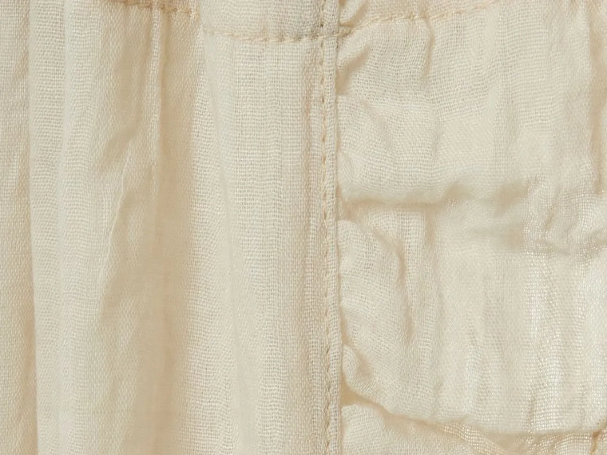 Jollein Bedtextiel|Accessoires * Sluier Vintage Ruffle Nougat Beige