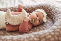 Jollein Speendoekjes|Bedtextiel * Speendoekje Moon Nougat Beige