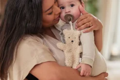 Jollein Speendoekjes|Bedtextiel * Speendoekje Teddy Bear Naturel Beige
