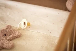 Jollein Speendoekjes|Bedtextiel * Speendoekje Teddy Bear Wild Rose Roze