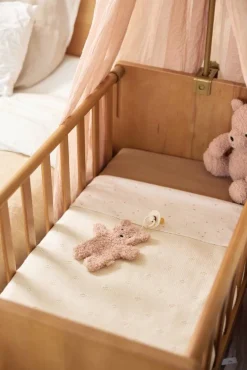 Jollein Speendoekjes|Bedtextiel * Speendoekje Teddy Bear Wild Rose Roze