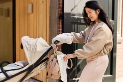 Jollein Overige Accessoires * Tassenhaak Kinderwagen Milky Coffee Bruin