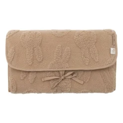 Jollein Verzorgingstassen * Verschoningsmat met Opbergvak Miffy Jacquard Teddy Biscuit Bruin