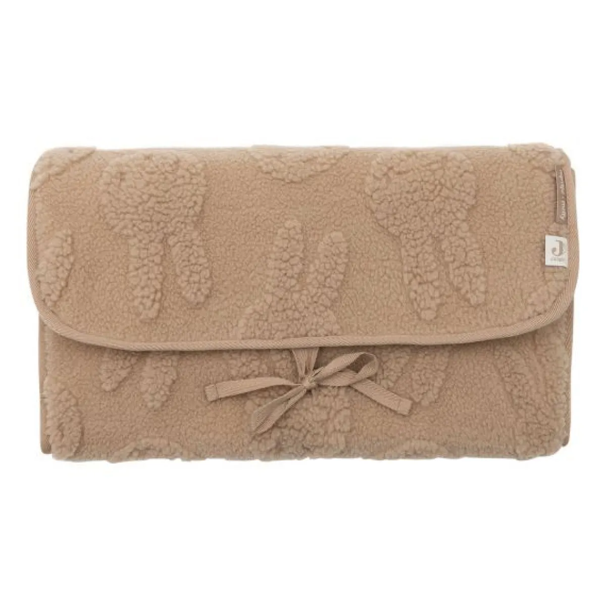 Jollein Verzorgingstassen * Verschoningsmat met Opbergvak Miffy Jacquard Teddy Biscuit Bruin