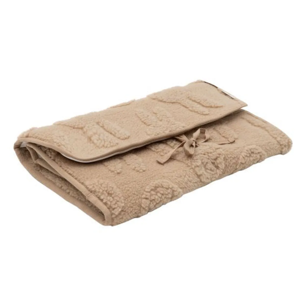 Jollein Verzorgingstassen * Verschoningsmat met Opbergvak Miffy Jacquard Teddy Biscuit Bruin