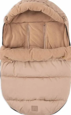 Jollein Baby Autostoel|Bedtextiel * Voetenzak Autostoel Puffed Biscuit 3/5 punts Beige