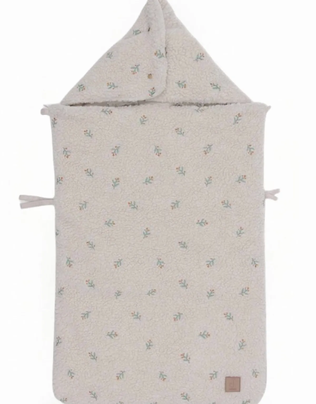 Jollein Baby Autostoel|Bedtextiel * Voetenzak Autostoel Groep 0+ Teddy Lovely 3/5 punts Beige