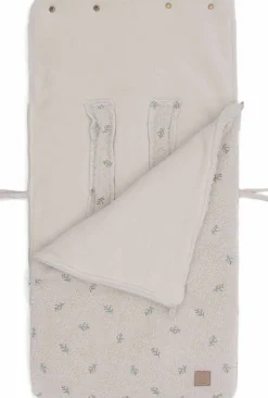 Jollein Baby Autostoel|Bedtextiel * Voetenzak Autostoel Groep 0+ Teddy Lovely 3/5 punts Beige