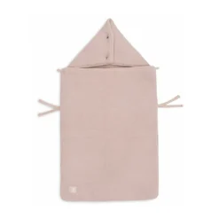 Jollein Baby Autostoel * Voetenzak Autostoel Groep 0+ Basic Knit Wild Rose 3/5 punts Roze