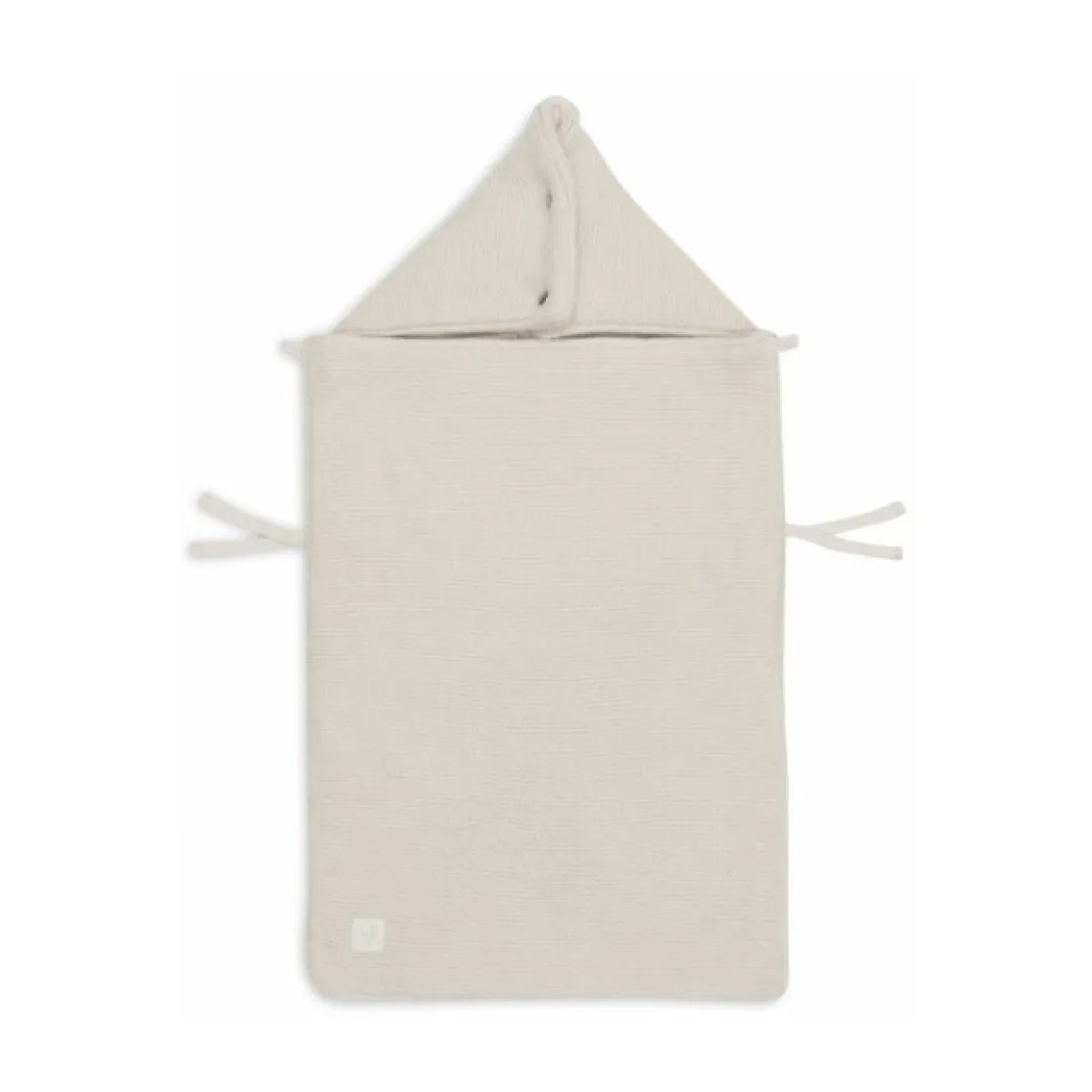 Jollein Baby Autostoel * Voetenzak Autostoel Groep 0+ Basic Knit Oatmeal 3/5 punts Beige
