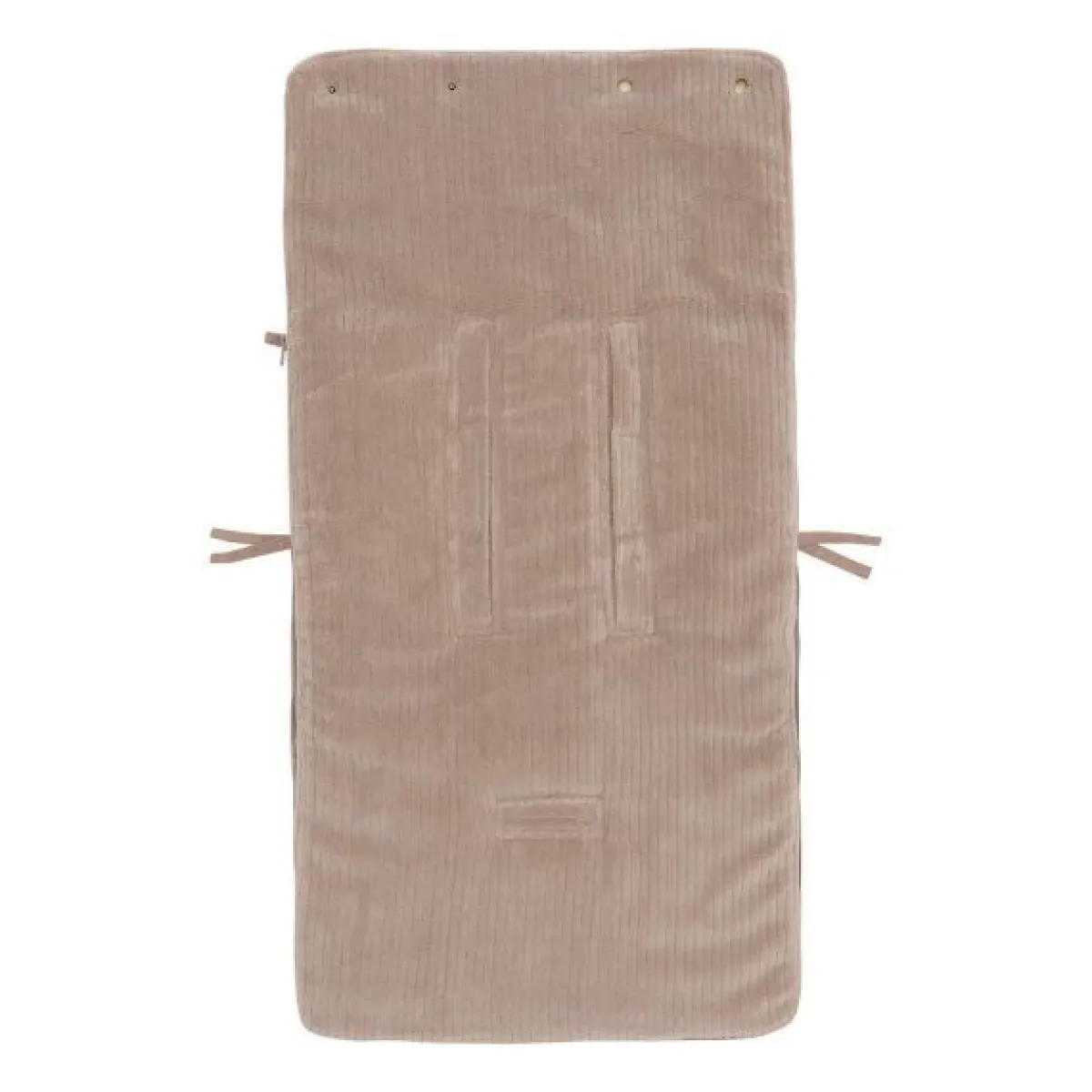 Jollein Baby Autostoel * Voetenzak Autostoel Groep 0+ Cloudy Rib Milky Coffee 3/5 punts Bruin