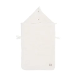 Jollein Baby Autostoel * Voetenzak Autostoel Groep 0+ Cloudy Rib Oatmeal 3/5 punts Beige