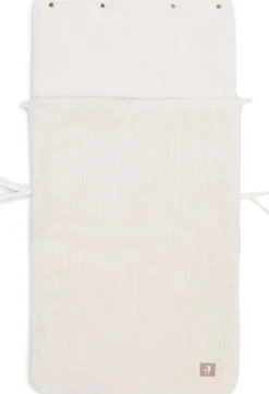 Jollein Baby Autostoel * Voetenzak Autostoel Groep 0+ Cloudy Rib Oatmeal 3/5 punts Beige