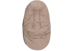 Jollein Baby Autostoel * Voetenzak Autostoel Groep 0+ Embossed Milky Coffee 3/5 punts Bruin