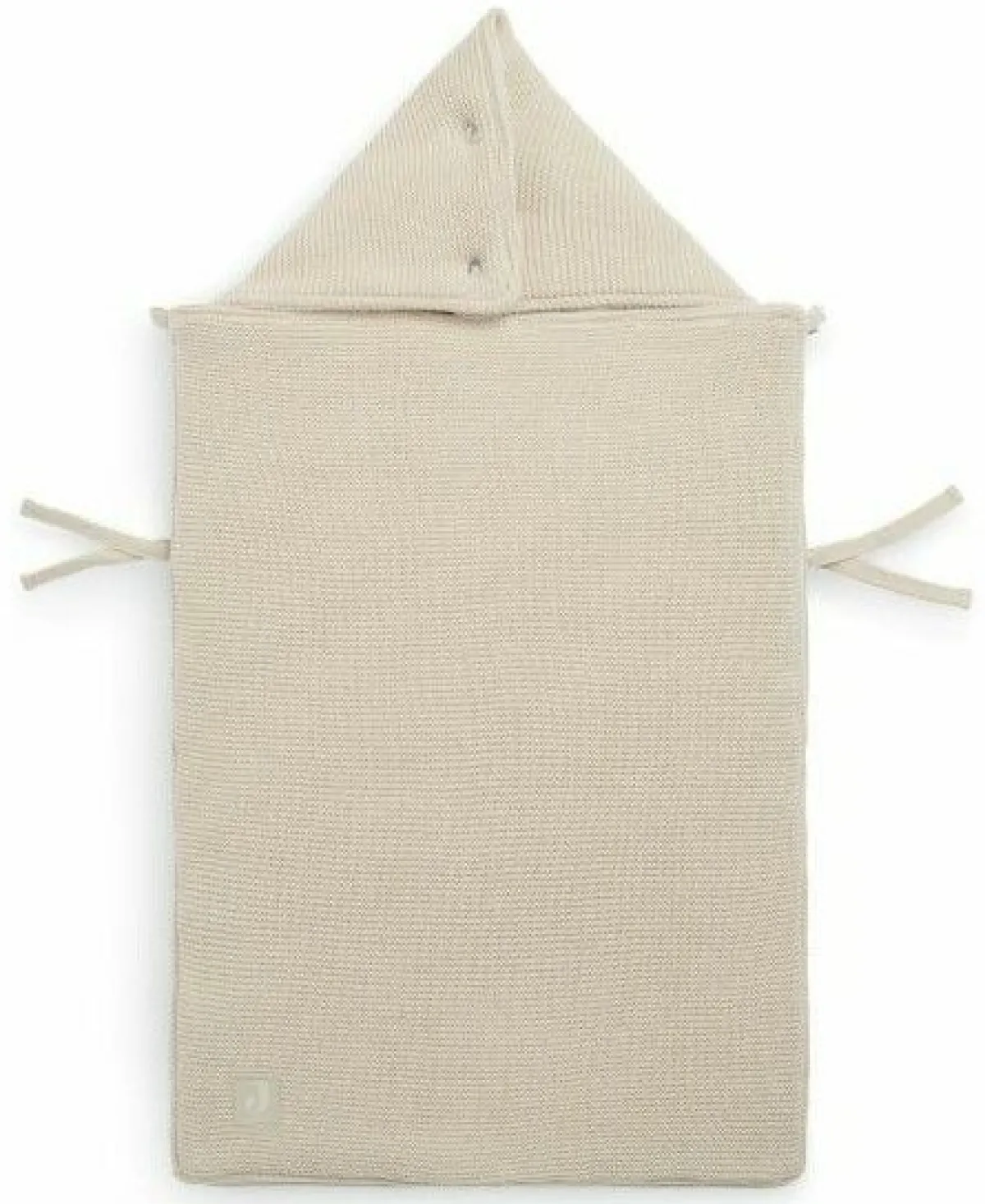 Jollein Baby Autostoel|Bedtextiel * Voetenzak Autostoel Basic Knit Nougat Beige