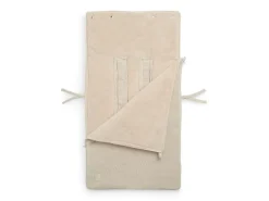 Jollein Baby Autostoel|Bedtextiel * Voetenzak Autostoel Basic Knit Nougat Beige