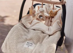 Jollein Baby Autostoel|Bedtextiel * Voetenzak Boucle Naturel