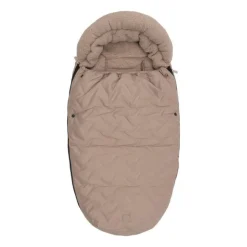 Jollein Voetenzakken|Alle Accessoires * Voetenzak Buggy/Kinderwagen Embossed Milky Coffee Bruin
