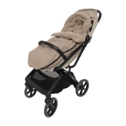 Jollein Voetenzakken|Alle Accessoires * Voetenzak Buggy/Kinderwagen Embossed Milky Coffee Bruin