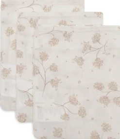 Jollein Handdoeken En Washandjes|Bedtextiel * Washandje Hydrofiel Leafy Dreams 3 Stuks Multicolor