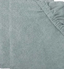 Jollein Waskussenhoezen|Bedtextiel * Waskussenhoes Badstof Sea Green 2 Pack Groen