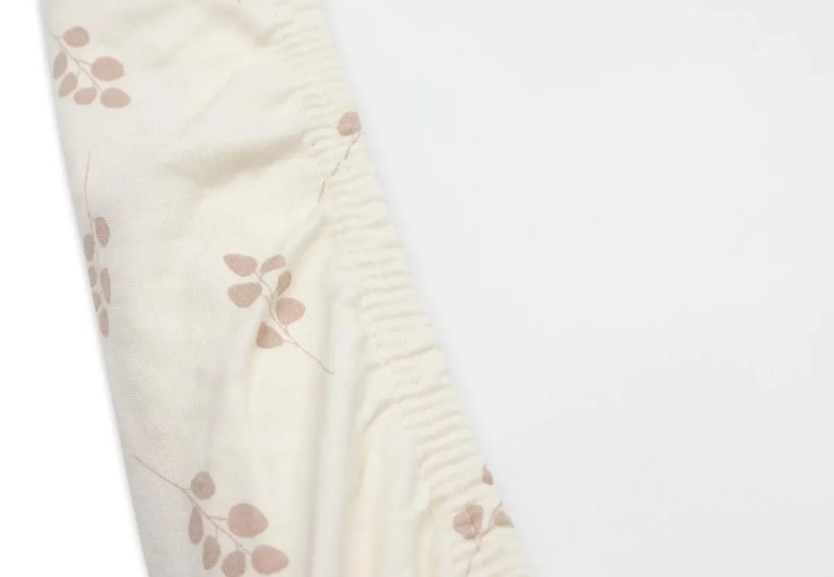 Jollein Waskussenhoezen|Bedtextiel * Waskussenhoes Jersey Twig Wild Rose Roze