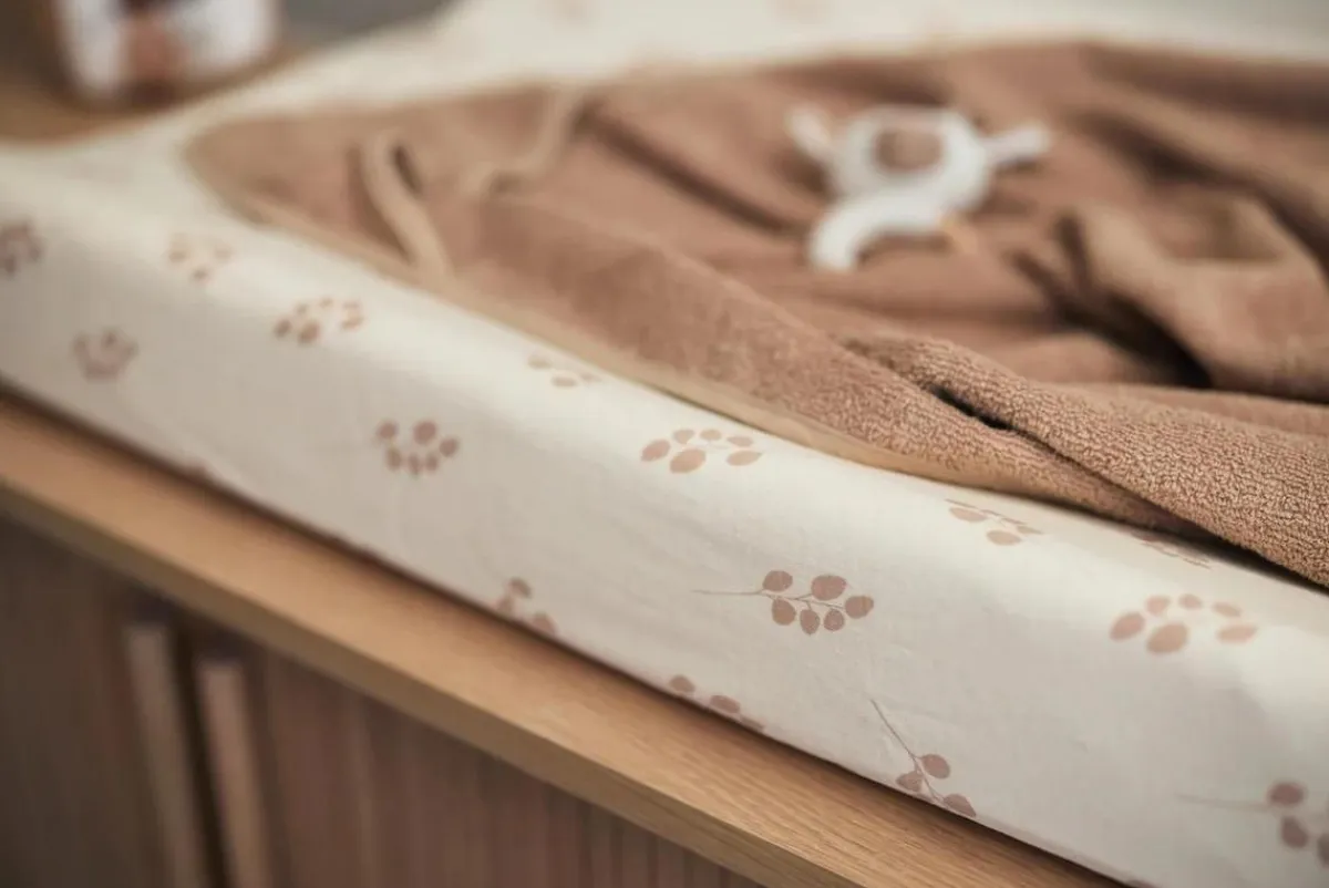 Jollein Waskussenhoezen|Bedtextiel * Waskussenhoes Jersey Twig Wild Rose Roze