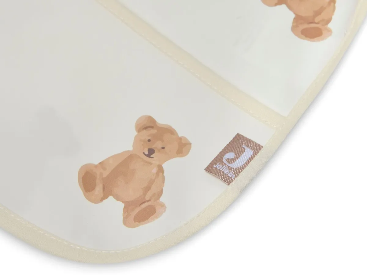 Jollein Slabben|Bedtextiel * Waterproof Slab Met Mouw Teddy Bear Multicolor