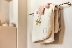 Jollein Bedtextiel * Wiegdeken Basic Jersey/Sherpa Oatmeal