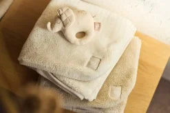 Jollein Bedtextiel * Wiegdeken Basic Jersey/Sherpa Oatmeal