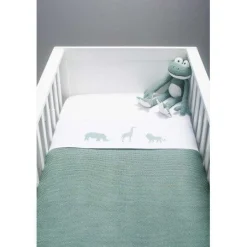 Jollein Bedtextiel * Wiegdeken Basic Knit Forest Green